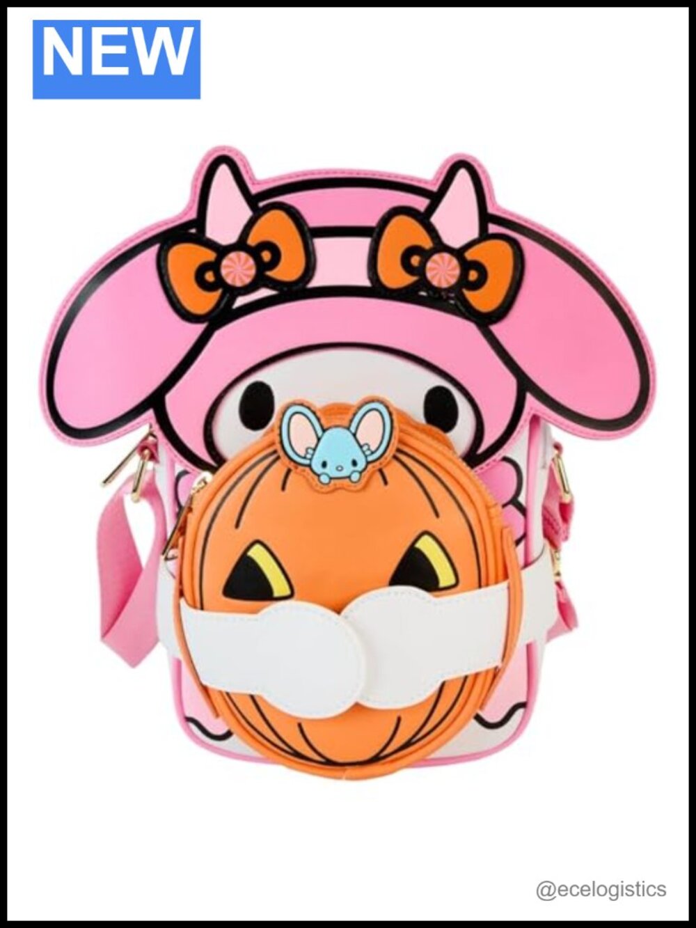 Loungefly Sanrio My Melody Halloween Crossbody Bag with Coin Purse